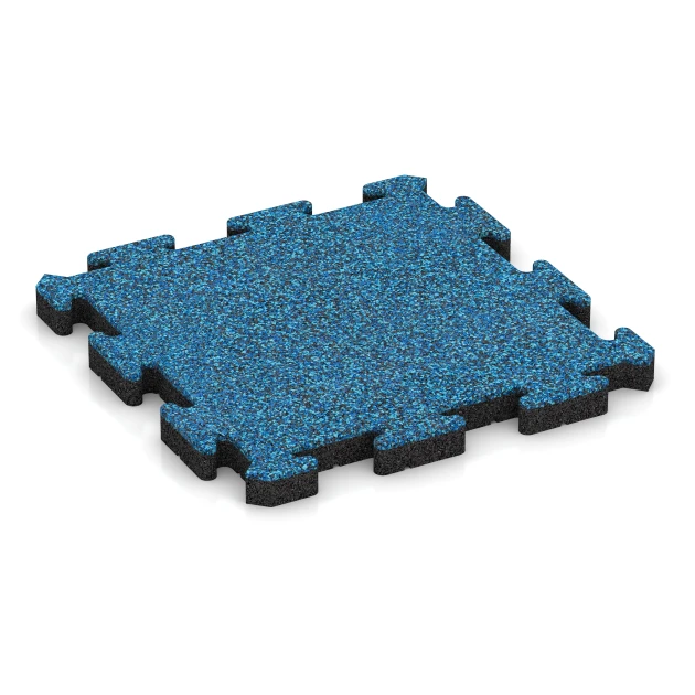 Gehwegplatte von WARCO im Farbdesign Atlantik mit den Abmessungen 50 x 50 x 4 cm | 0,25 m². Produktfoto von Artikel 2886 in der Aufsicht von schräg vorne.