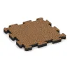 Gehwegplatte von WARCO im Farbdesign Rattan Lounge mit den Abmessungen 500 x 500 x 40 mm. Produktfoto von Artikel 2889 in der Aufsicht von schräg vorne.