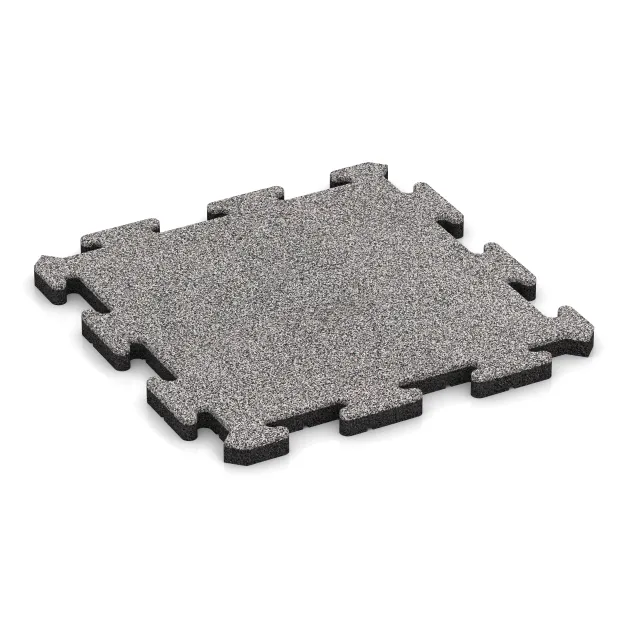 Lastra per marciapiede von WARCO im Farbdesign Grigio melange mit den Abmessungen 500 x 500 x 30 mm. Produktfoto von Artikel 4535 in der Aufsicht von schräg vorne.