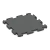 Ballspielplatte HD von WARCO im Farbdesign Schiefergrau mit den Abmessungen 500 x 500 x 30 mm. Produktfoto von Artikel 4176 in der Aufsicht von schräg vorne.