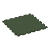 Hunde-Bodenplatte von WARCO im Farbdesign Grasgrün mit den Abmessungen 100 x 100 x 3 cm | 1,00 m². Produktfoto von Artikel 3356 in der Aufsicht von schräg vorne.