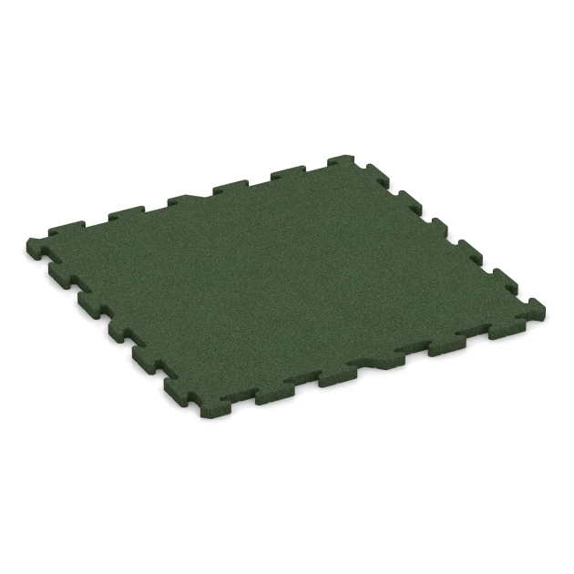 Hunde-Bodenplatte von WARCO im Farbdesign Grasgrün mit den Abmessungen 100 x 100 x 3 cm | 1,00 m². Produktfoto von Artikel 3356 in der Aufsicht von schräg vorne.