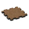 Lastra per marciapiede von WARCO im Farbdesign Terracotta mit den Abmessungen 500 x 500 x 50 mm. Produktfoto von Artikel 3060 in der Aufsicht von schräg vorne.