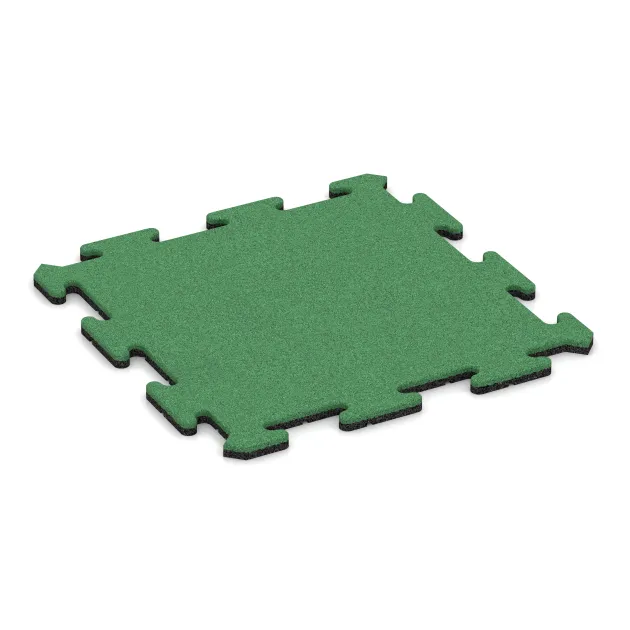 Pavimento per esterno von WARCO im Farbdesign Verde Maggio mit den Abmessungen 500 x 500 x 18 mm. Produktfoto von Artikel 6198 in der Aufsicht von schräg vorne.