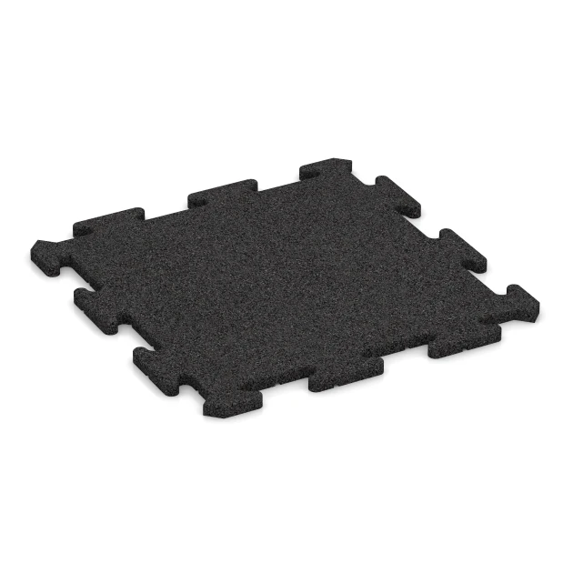 Pavimento a incastro Indoor von WARCO im Farbdesign Antracite mit den Abmessungen 50 x 50 x 1,8 cm | 0,25 m². Produktfoto von Artikel 6102 in der Aufsicht von schräg vorne.