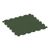 Hunde-Bodenplatte von WARCO im Farbdesign Grasgrün mit den Abmessungen 100 x 100 x 1,8 cm | 1,00 m². Produktfoto von Artikel 3955 in der Aufsicht von schräg vorne.