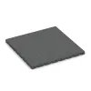 Fallschutzplatte von WARCO im Farbdesign Schiefergrau mit den Abmessungen 500 x 500 x 30 mm. Produktfoto von Artikel 0577 in der Aufsicht von schräg vorne.