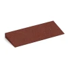 Rampa da soglia 75 cm von WARCO im Farbdesign Rosso mattone mit den Abmessungen 50 x 20 cm | 8 < 43 mm. Produktfoto von Artikel 2243 in der Aufsicht von schräg vorne.