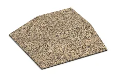 Lastra d’angolo (due lati smussati)