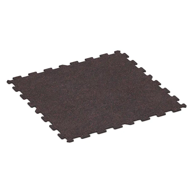 Treppenbelag von WARCO im Farbdesign Leicht Rot Gesprenkelt mit den Abmessungen 970 x 970 x 8 mm | 0,94 m. Produktfoto von Artikel 1033 in der Aufsicht von schräg vorne.