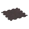 Fitnessboden Kompakt von WARCO im Farbdesign Leicht Rot Gesprenkelt mit den Abmessungen 485 x 485 x 8 mm | 0,235 m². Produktfoto von Artikel 0912 in der Aufsicht von schräg vorne.