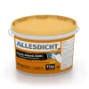 ALLESDICHT – Guaina liquida von WARCO im Farbdesign Nero mit den Abmessungen 11 kg | 3,3 m². Produktfoto von Artikel 0028 in der Aufsicht von schräg vorne.
