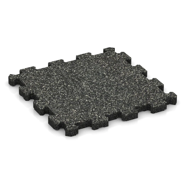 Piastrella per scale von WARCO im Farbdesign Granito grigio scuro mit den Abmessungen 30,6 x 30,6 x 2 cm | 0,094 m². Produktfoto von Artikel 5422 in der Aufsicht von schräg vorne.