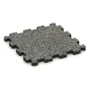 Pavimento fieristico a incastro von WARCO im Farbdesign Granito classico mit den Abmessungen 306 x 306 x 20 mm. Produktfoto von Artikel 5737 in der Aufsicht von schräg vorne.