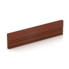 Cordolo in gomma von WARCO im Farbdesign Rosso mattone mit den Abmessungen 100 x 5 x 25 cm. Produktfoto von Artikel 3785 in der Aufsicht von schräg vorne.