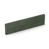 Gummi-Tiefbord von WARCO im Farbdesign Grasgrün mit den Abmessungen 100 × 5 × 25 cm. Produktfoto von Artikel 3786 in der Aufsicht von schräg vorne.