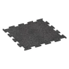 Fitness Performance Elite Pavimento Sportivo von WARCO im Farbdesign Grigio leggermente punteggiato mit den Abmessungen 100 x 100 x 1,5 cm | 1,00 m². Produktfoto von Artikel 3777 in der Aufsicht von schräg vorne.