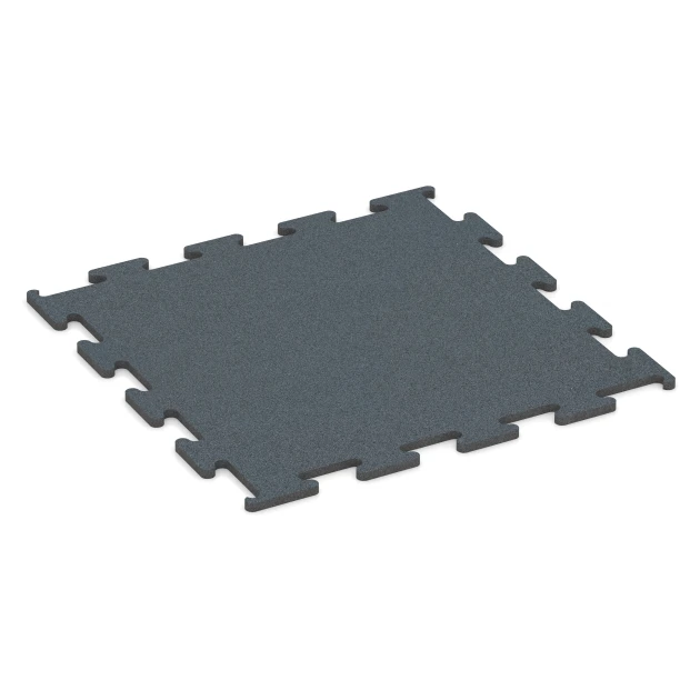 Fitness Performance Elite pavimento sportivo von WARCO im Farbdesign Verde felce mit den Abmessungen 100 x 100 x 2 cm | 1,00 m². Produktfoto von Artikel 6161 in der Aufsicht von schräg vorne.