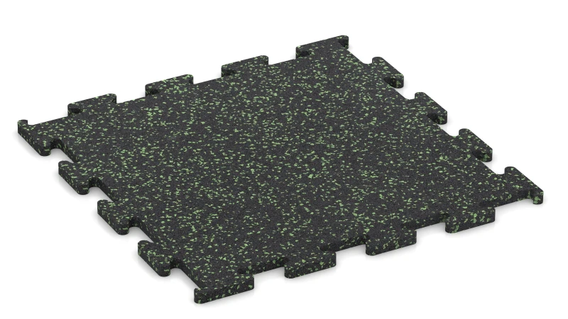 Verde leggermente punteggiato