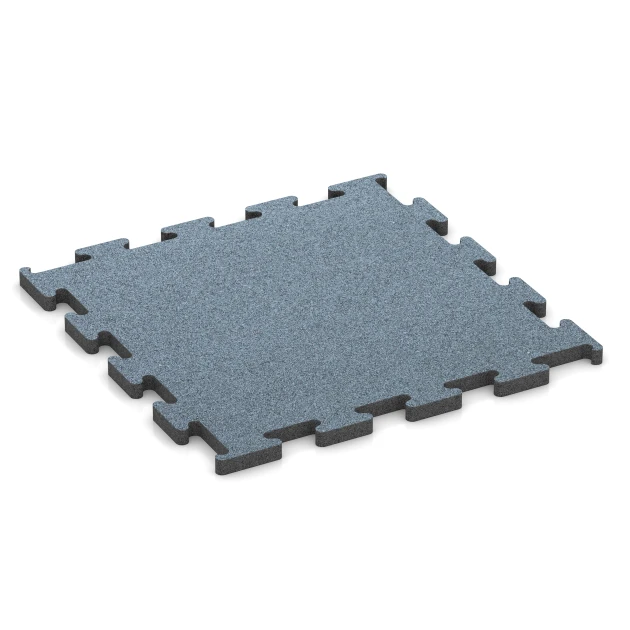 Fitness Performance Elite pavimento sportivo von WARCO im Farbdesign Argento invecchiato mit den Abmessungen 50 x 50 x 2 cm | 0,25 m². Produktfoto von Artikel 6168 in der Aufsicht von schräg vorne.