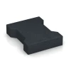 Autobloccanti von WARCO im Farbdesign Grigio ardesia mit den Abmessungen 20 × 16,5 × 4,3 cm | 0,0278 m². Produktfoto von Artikel 6378 in der Aufsicht von schräg vorne.
