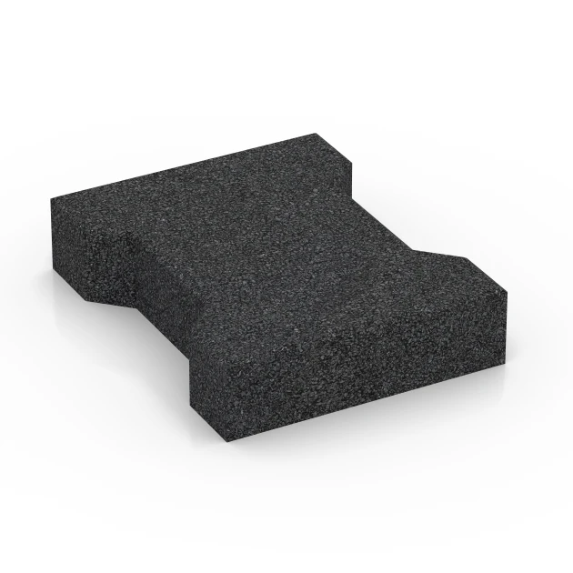 Autobloccanti von WARCO im Farbdesign Antracite mit den Abmessungen 20 x 16,5 x 4,5 cm | 0,0278 m². Produktfoto von Artikel 7068 in der Aufsicht von schräg vorne.