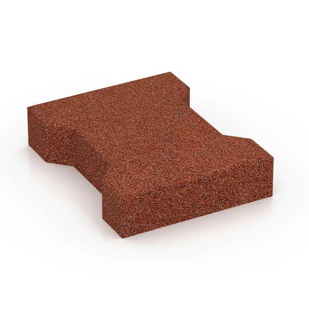 Autobloccanti von WARCO im Farbdesign Rosso mattone mit den Abmessungen 20 x 16,5 x 4,5 cm | 0,0278 m². Produktfoto von Artikel 7069 in der Aufsicht von schräg vorne.