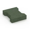 Autobloccanti von WARCO im Farbdesign Verde erba mit den Abmessungen 20 x 16,5 x 4,5 cm | 0,0278 m². Produktfoto von Artikel 7070 in der Aufsicht von schräg vorne.