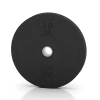 Bumper Plate von WARCO im Farbdesign Anthrazit mit den Abmessungen 10 kg | ø 45,4 x 5,85 cm. Produktfoto von Artikel 6085 in der Aufsicht von schräg vorne.