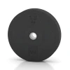 Bumper Plate von WARCO im Farbdesign Anthrazit mit den Abmessungen 15 kg | ø 45,4 x 8,61 cm. Produktfoto von Artikel 6086 in der Aufsicht von schräg vorne.