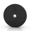 Bumper Plate Slim von WARCO im Farbdesign Antracite mit den Abmessungen 15 kg | ø 45,4 x 5,85 cm. Produktfoto von Artikel 6088 in der Aufsicht von schräg vorne.