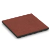 Terrassenplatte Classic von WARCO im Farbdesign Tomatenrot mit den Abmessungen 50 x 50 x 4 cm. Produktfoto von Artikel 6373 in der Aufsicht von schräg vorne.