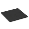 Fallschutzplatten von WARCO im Farbdesign Anthrazit mit den Abmessungen 50 x 50 x 3 cm | 0,25 m². Produktfoto von Artikel 6287 in der Aufsicht von schräg vorne.