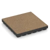 Fallschutzmatte EPDM – 210 cm von WARCO im Farbdesign Rattan Lounge mit den Abmessungen 50 x 50 x 7 cm | 0,25 m². Produktfoto von Artikel 6448 in der Aufsicht von schräg vorne.