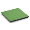 Fallschutzplatte – 170 cm von WARCO im Farbdesign Lindgrün mit den Abmessungen 50 x 50 x 4,8 cm. Produktfoto von Artikel 6137 in der Aufsicht von schräg vorne.