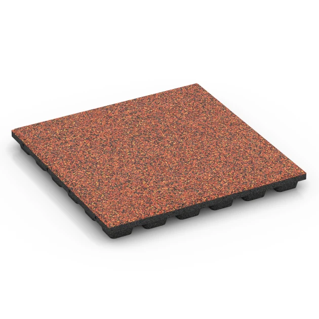 Piastrella antitrauma – 160 cm von WARCO im Farbdesign Etna mit den Abmessungen 50 x 50 x 4,8 cm. Produktfoto von Artikel 6435 in der Aufsicht von schräg vorne.