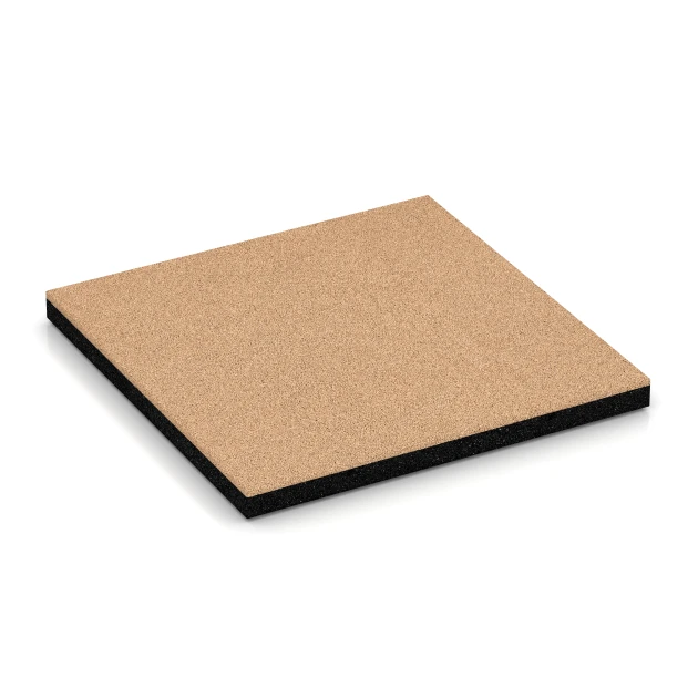 Hundeauslauf Boden von WARCO im Farbdesign Sandbeige mit den Abmessungen 50 x 50 x 4 cm | 0,25 m². Produktfoto von Artikel 7079 in der Aufsicht von schräg vorne.