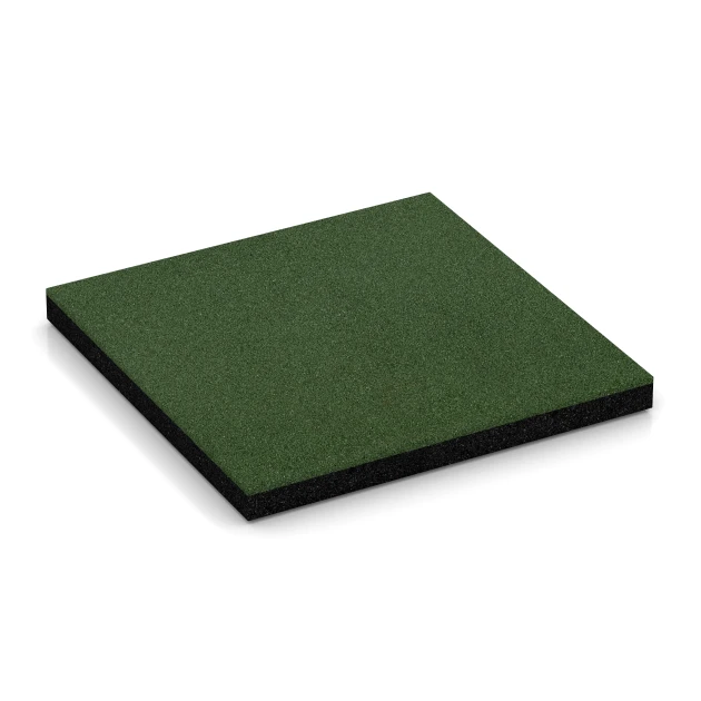 Fallschutzplatte – 150 cm von WARCO im Farbdesign Grasgrün mit den Abmessungen 50 x 50 x 4,5 cm. Produktfoto von Artikel 6261 in der Aufsicht von schräg vorne.