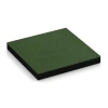 Fallschutzplatte – 180 cm von WARCO im Farbdesign Grasgrün mit den Abmessungen 50 x 50 x 6 cm. Produktfoto von Artikel 6267 in der Aufsicht von schräg vorne.