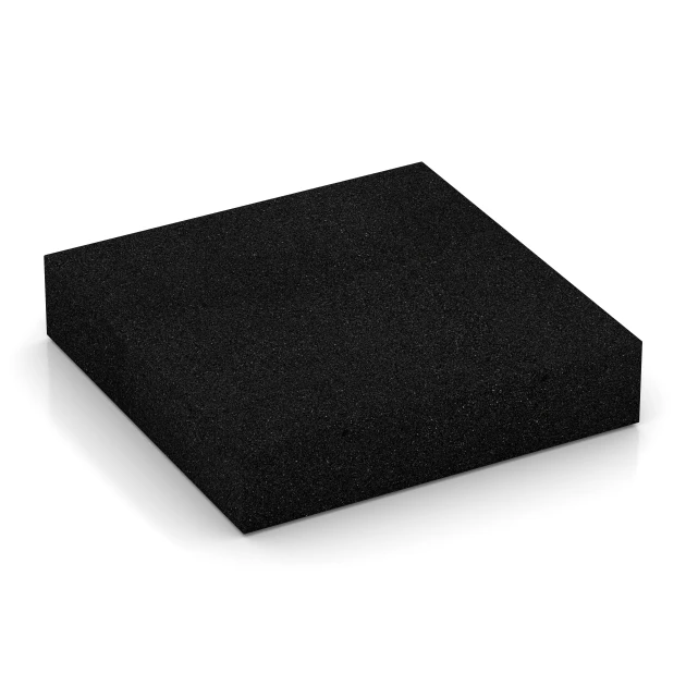 Fallschutzplatte – 300 cm von WARCO im Farbdesign Anthrazit mit den Abmessungen 50 x 50 x 11 cm. Produktfoto von Artikel 6277 in der Aufsicht von schräg vorne.
