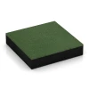 Fallschutzmatte – 300 cm von WARCO im Farbdesign Grasgrün mit den Abmessungen 50 x 50 x 11 cm | 0,25 m². Produktfoto von Artikel 6279 in der Aufsicht von schräg vorne.