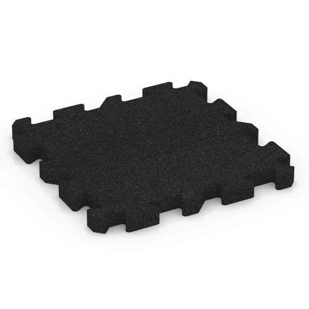 Gartenplatte von WARCO im Farbdesign Anthrazit mit den Abmessungen 50 x 50 x 4 cm | 0,25 m². Produktfoto von Artikel 6621 in der Aufsicht von schräg vorne.