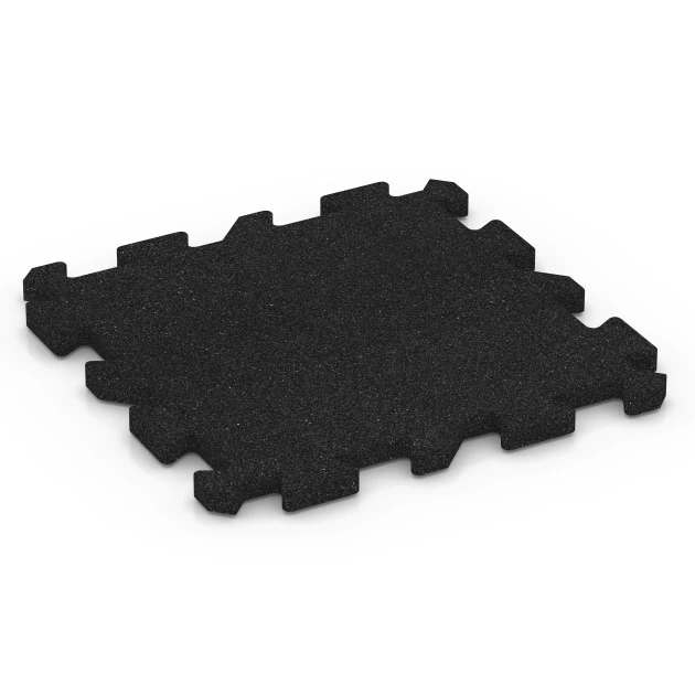 Piastrelle per campi sportivi von WARCO im Farbdesign Antracite mit den Abmessungen 50 x 50 x 3 cm | 0,25 m². Produktfoto von Artikel 6987 in der Aufsicht von schräg vorne.