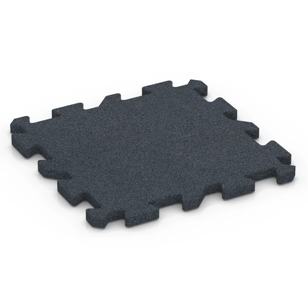Piastrelle per campi sportivi von WARCO im Farbdesign Grigio ardesia mit den Abmessungen 50 x 50 x 3 cm | 0,25 m². Produktfoto von Artikel 6993 in der Aufsicht von schräg vorne.
