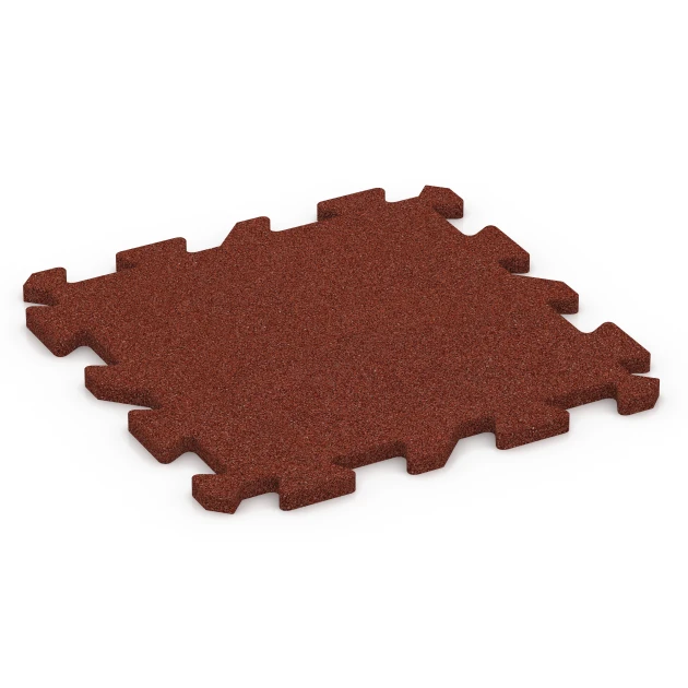 Piastrella per balcone von WARCO im Farbdesign Rosso mattone mit den Abmessungen 50 x 50 x 2 cm | 0,25 m². Produktfoto von Artikel 6410 in der Aufsicht von schräg vorne.