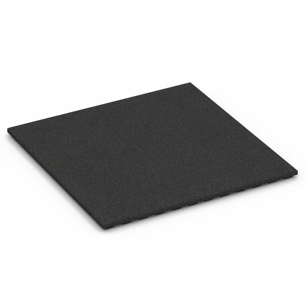 Stallmatte Komfort von WARCO im Farbdesign Antracite mit den Abmessungen 100 x 100 x 4 cm. Produktfoto von Artikel 6383 in der Aufsicht von schräg vorne.
