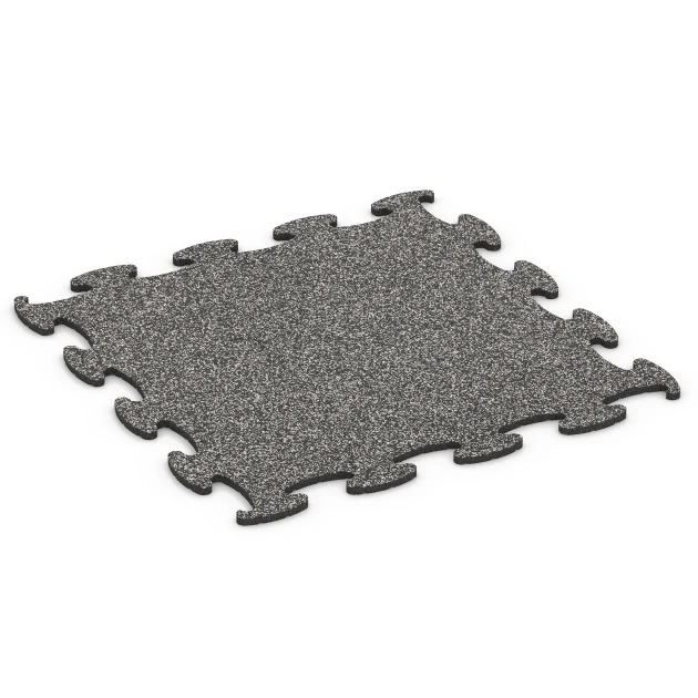 Pavimento agility cani von WARCO im Farbdesign Granito grigio scuro mit den Abmessungen 98 x 98 × 1,8 cm. Produktfoto von Artikel 6805 in der Aufsicht von schräg vorne.