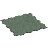 Fitness Active Floor System von WARCO im Farbdesign Englischer Rasen mit den Abmessungen 97,1 x 97,1 x 1,8 cm | 0,94 m². Produktfoto von Artikel 6834 in der Aufsicht von schräg vorne.