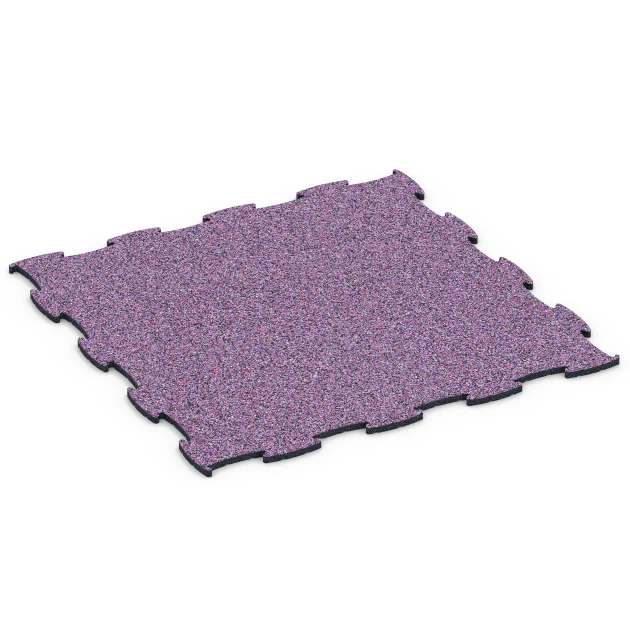 Pavimento agility cani von WARCO im Farbdesign Lavanda mit den Abmessungen 97,1 x 97,1 × 1,8 cm. Produktfoto von Artikel 6810 in der Aufsicht von schräg vorne.