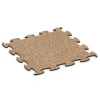 Fitness Max Floor System von WARCO im Farbdesign Terra Cotta mit den Abmessungen 98 x 98 × 1,8 cm. Produktfoto von Artikel 6871 in der Aufsicht von schräg vorne.